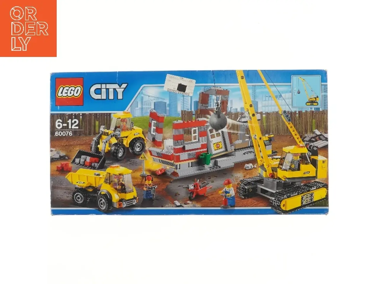 Billede 1 - LEGO City Byggeplads Set fra Lego (str. 53,5x27,5 cm)