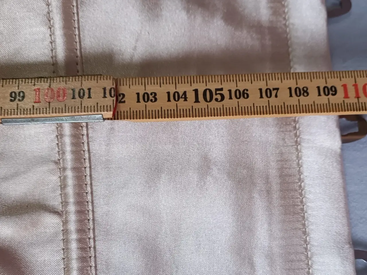 Billede 6 - Abrikos satin korset, str. 50-52