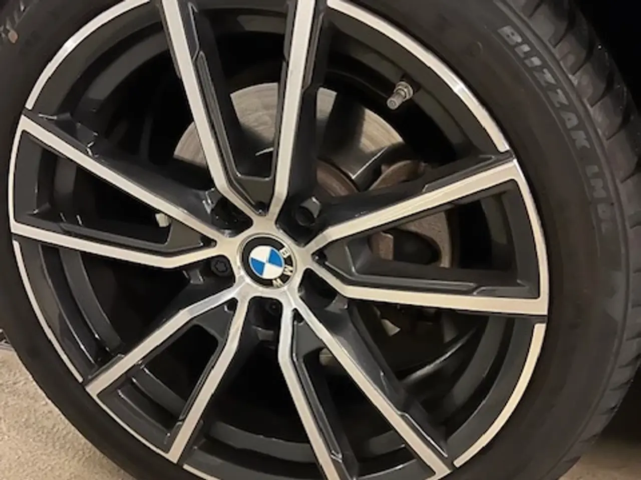 Billede 3 - 4 stk BMW Alufælge med bridgestone vinterdæk