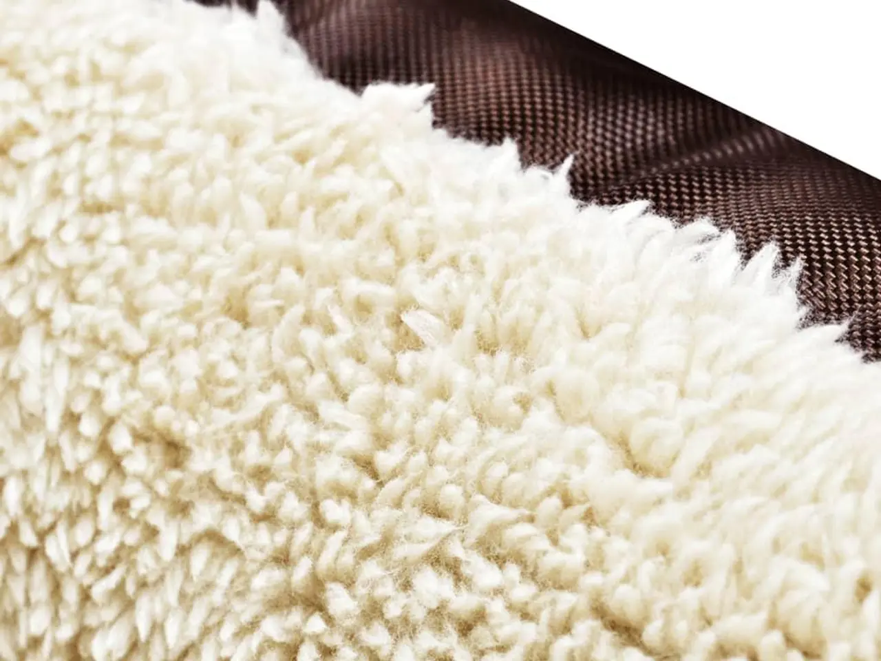 Billede 4 - Varm hundeseng med pude M - brun/beige, vandafvisende