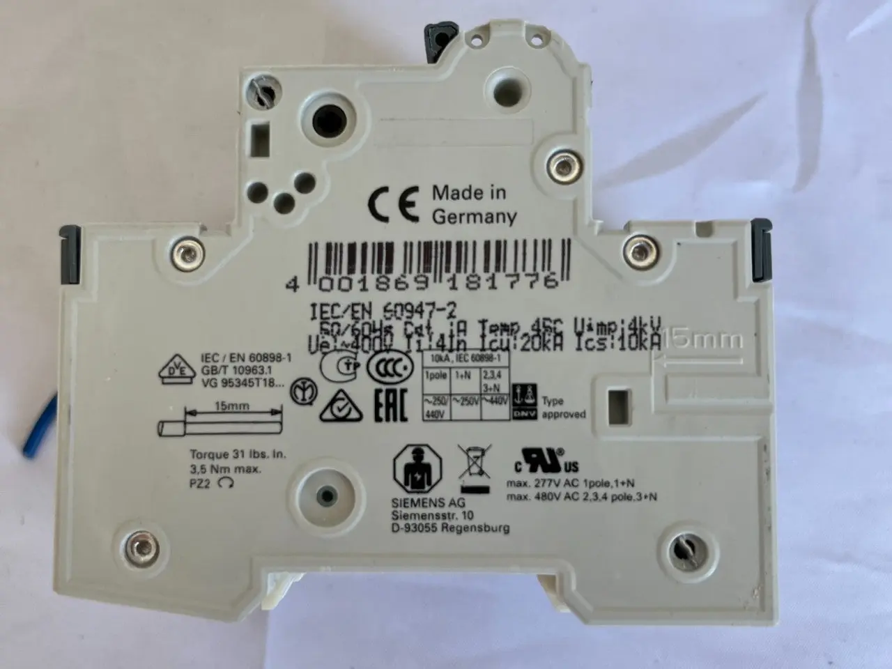 Billede 9 - 10x Siemens 5ST3010 Auxiliary Circuit kontakt 1NO