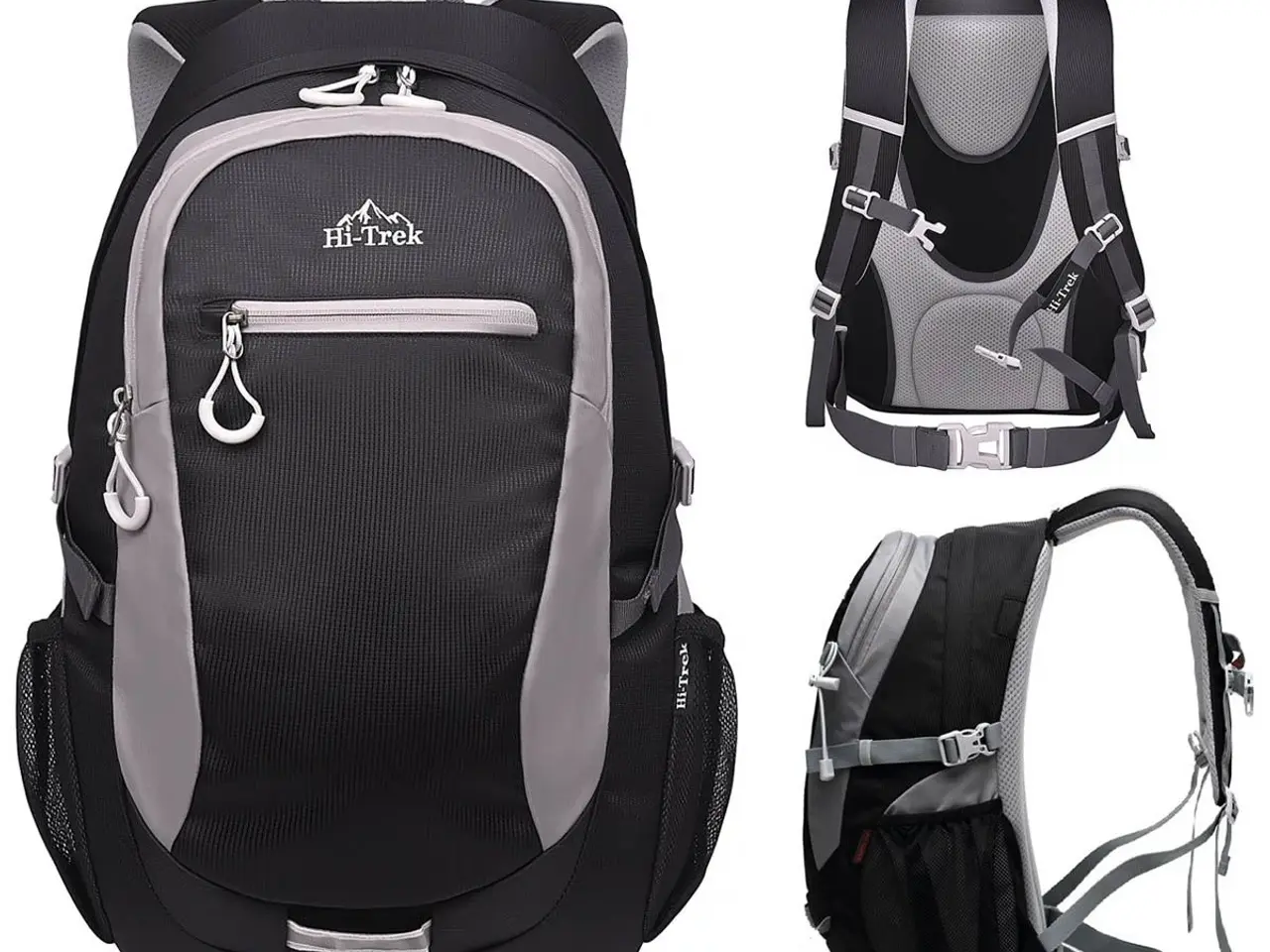 Billede 1 - Hi-Trek Hverdagsrygsæk 35L sort / Computer