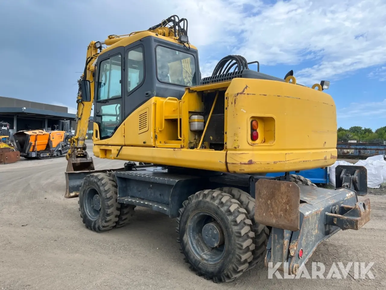 Billede 4 - Gravemaskine Komatsu PW160-7K