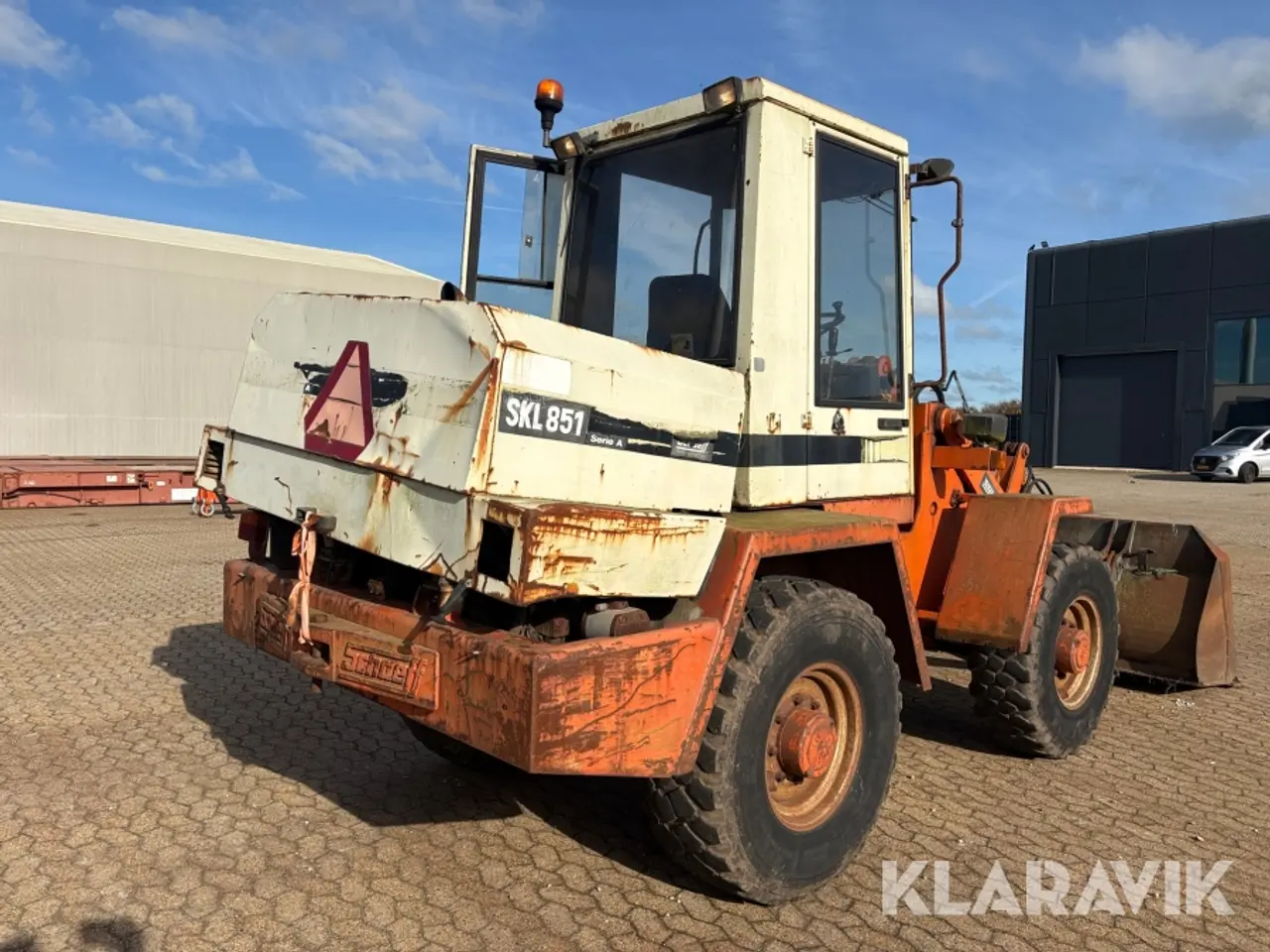Billede 5 - Gummiged Schaeff SKL 851 - skovl medfølger