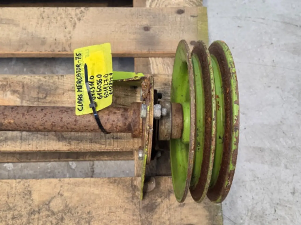 Billede 7 - Claas Mercator 75 Aksel 612311.0