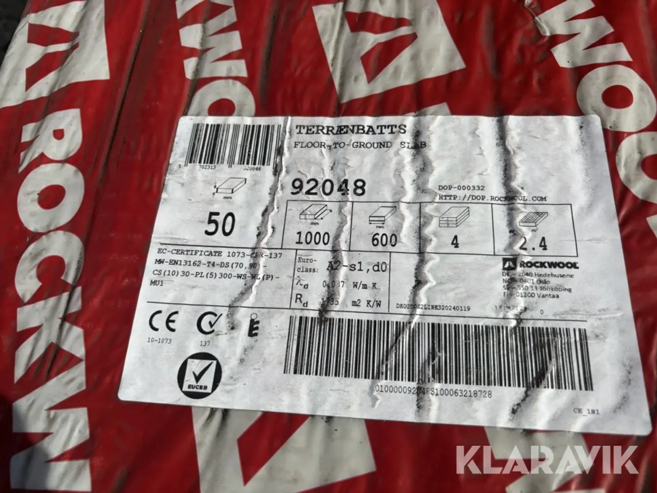 Billede 5 - Isolering Rockwool 14 pakker
