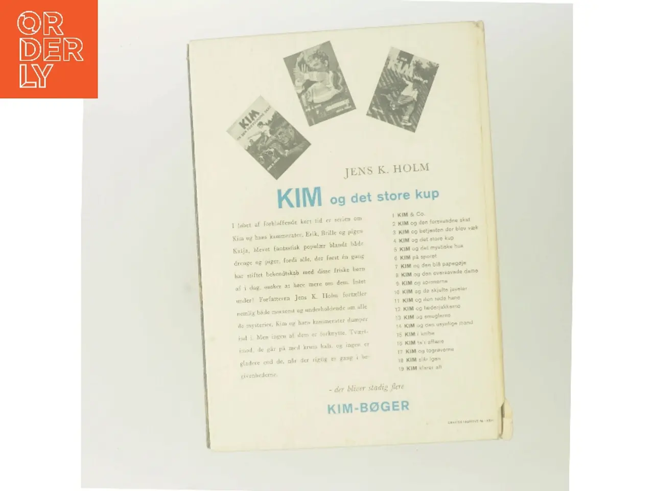 Billede 3 - Kim og det store kup af Jens K. Holm (Bog)