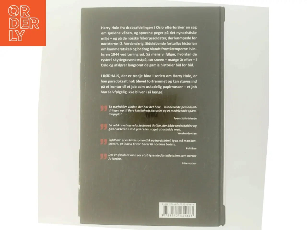 Billede 3 - Rødhals af Jo Nesbø (Bog)