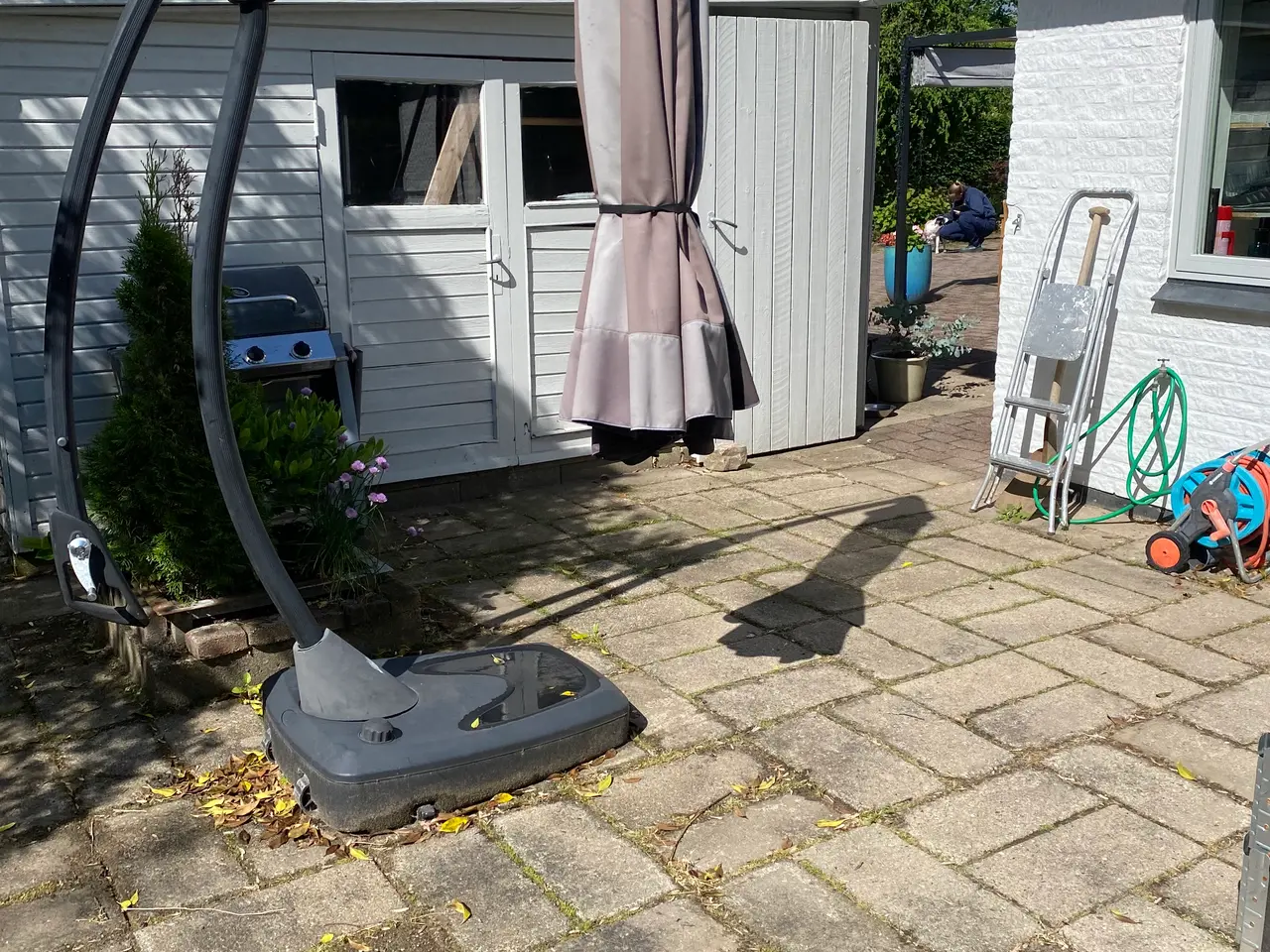 Billede 1 - Stor parasol 