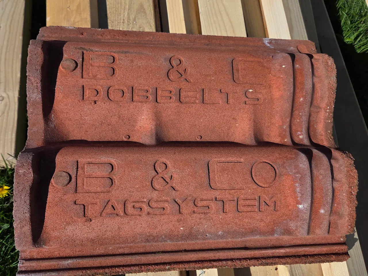 Billede 1 - Betontagsten