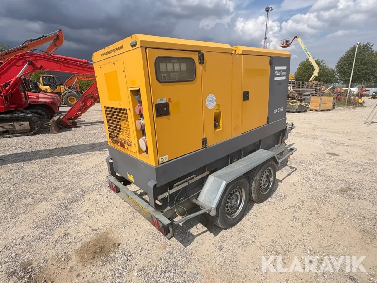 Billede 3 - Mobil generator Atlas Copco QAS 60