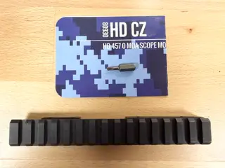 CZ 457 picatinny rail.