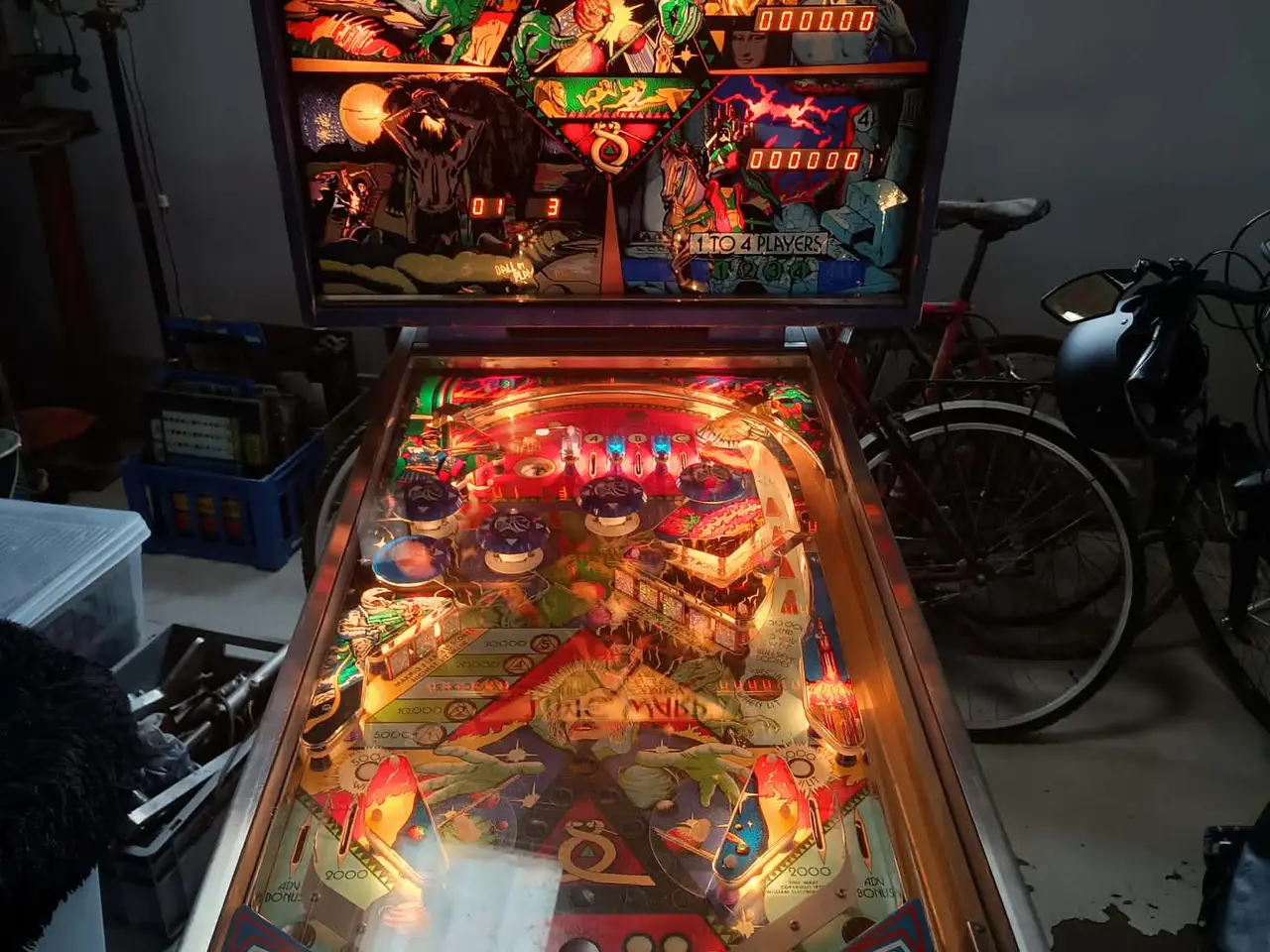 Billede 1 - Time Warp flippermaskine
