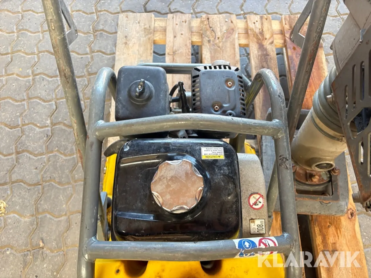 Billede 10 - Pladevibrator Wacker Neuson WP1550 og jordloppe Wacker Neuson BS50-4s