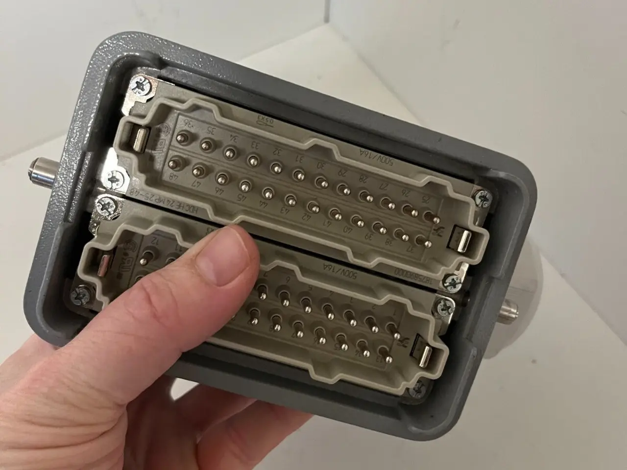 Billede 9 - Weidmüller RockStar HDC AWOZ31 4X stik - brugt
