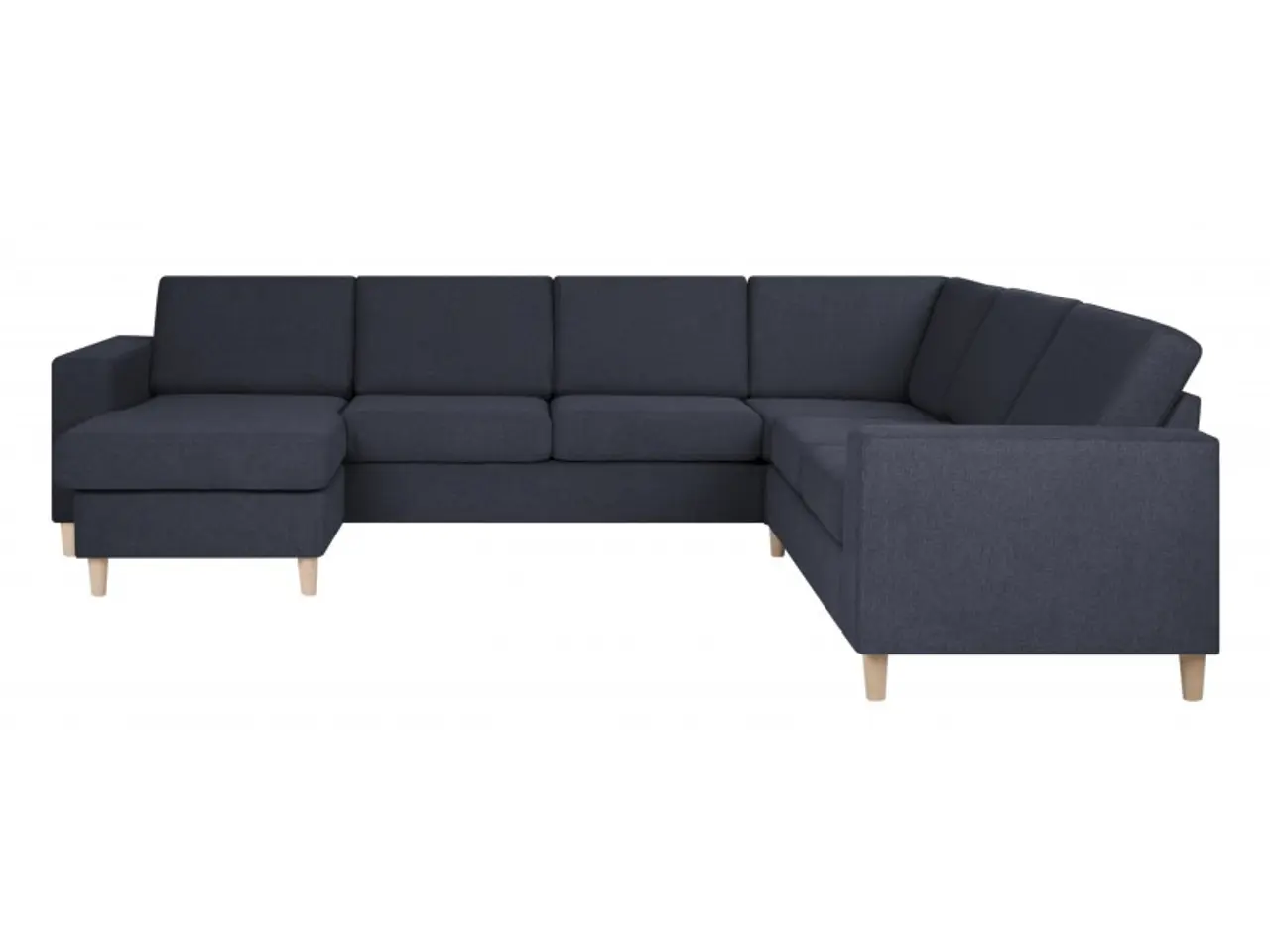Billede 9 - Pan vendbar U-sofa Blå stof