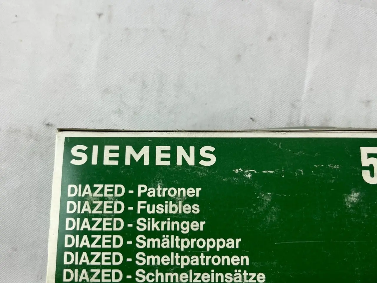 Billede 6 - Siemens 5SB3 950‑1 Diazed 50A Quick‑Acting DIII Of