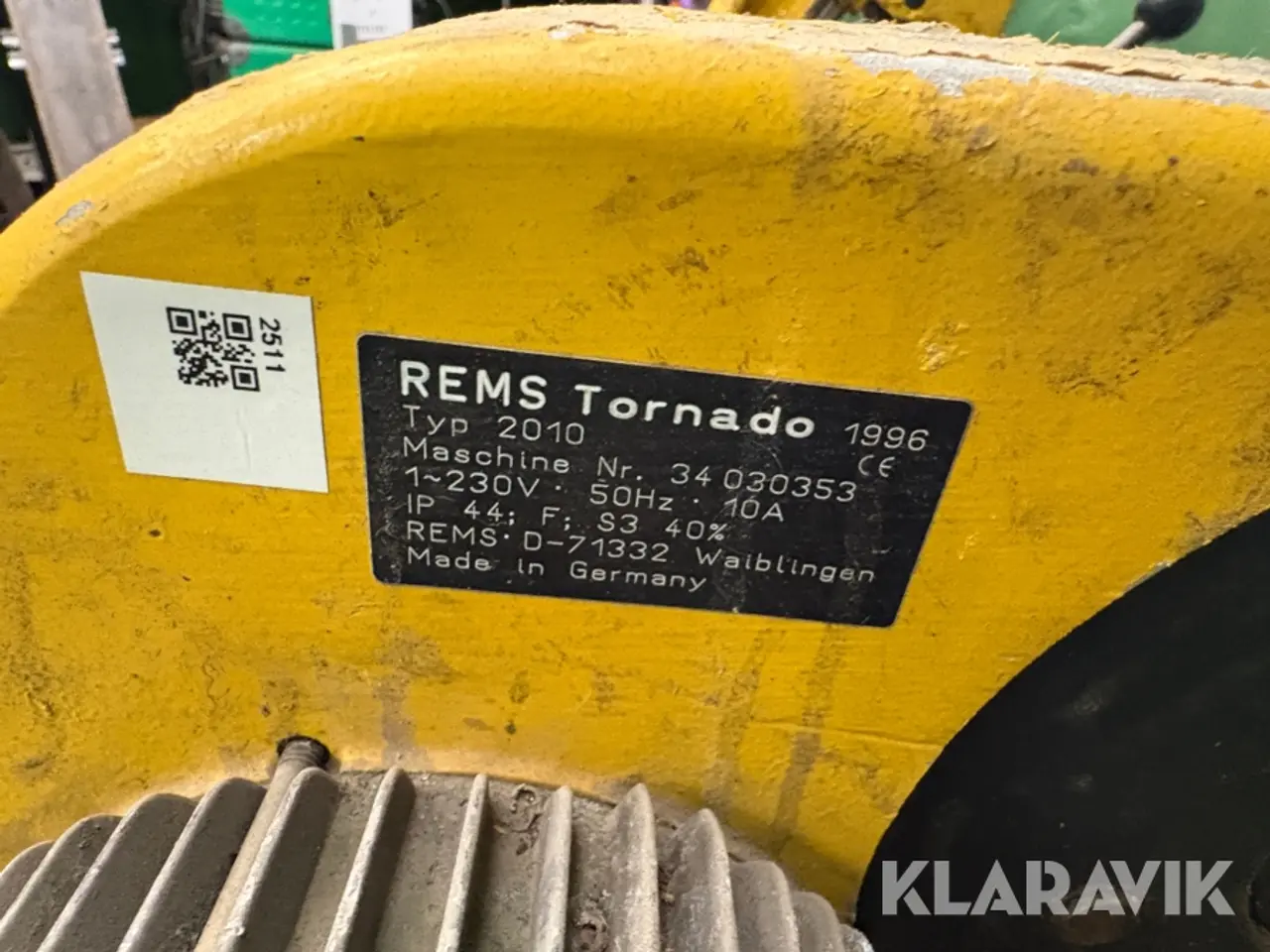 Billede 12 - Gevindskæremaskine Rems Tornado