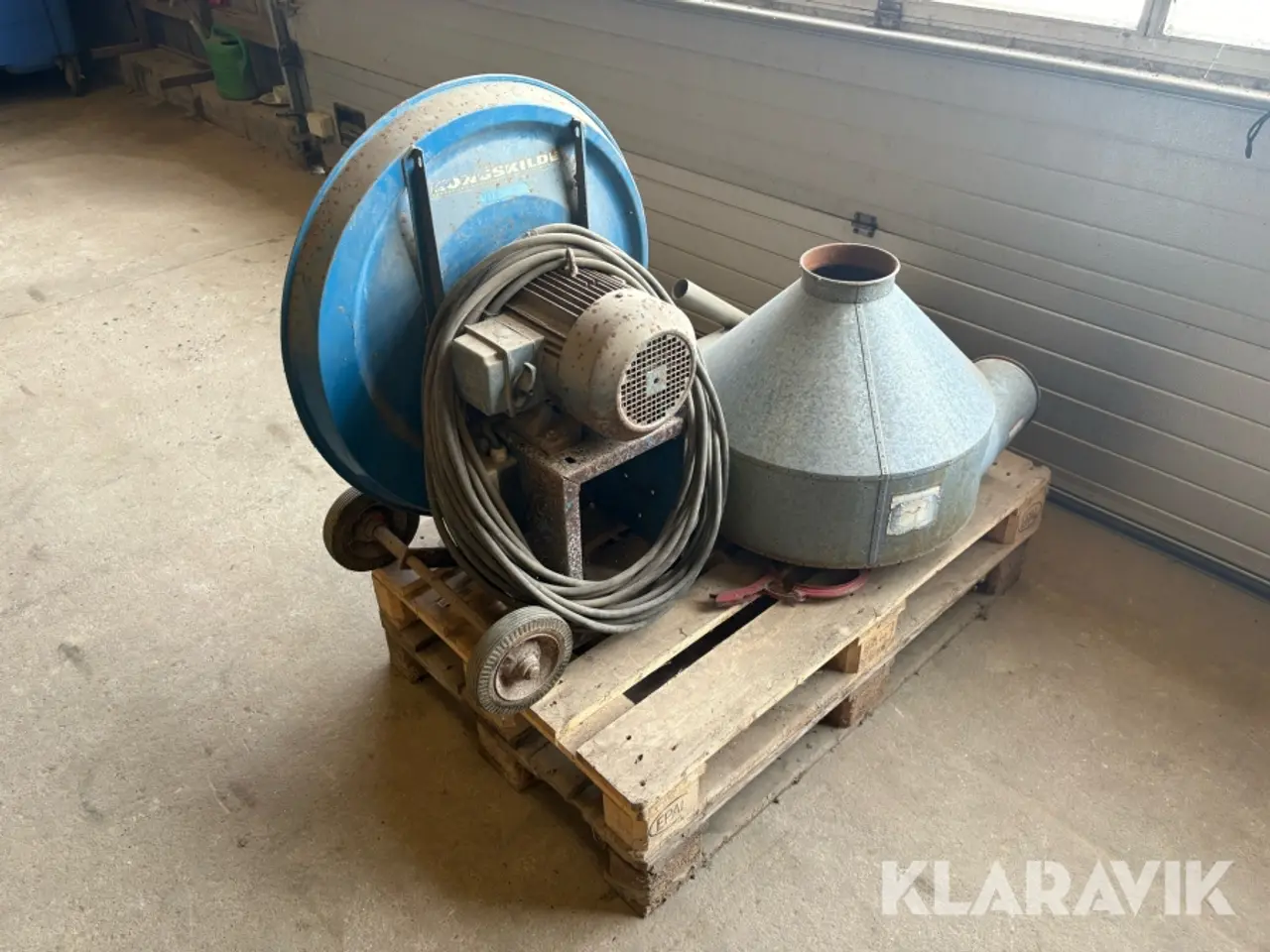 Billede 1 - Industriblæser / centrifugalventilator Kongskilde
