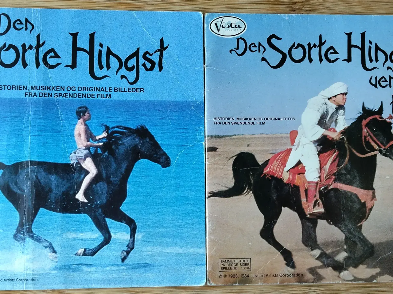 Billede 1 - 2 x Den sorte Hingst