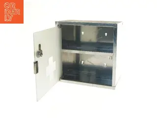 Førstehjælpsskab i metal (str. 30x15x29,5 cm)