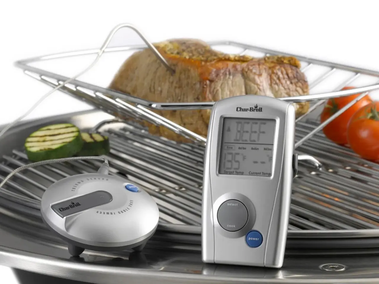Billede 3 - Trådløs digital grill termometer