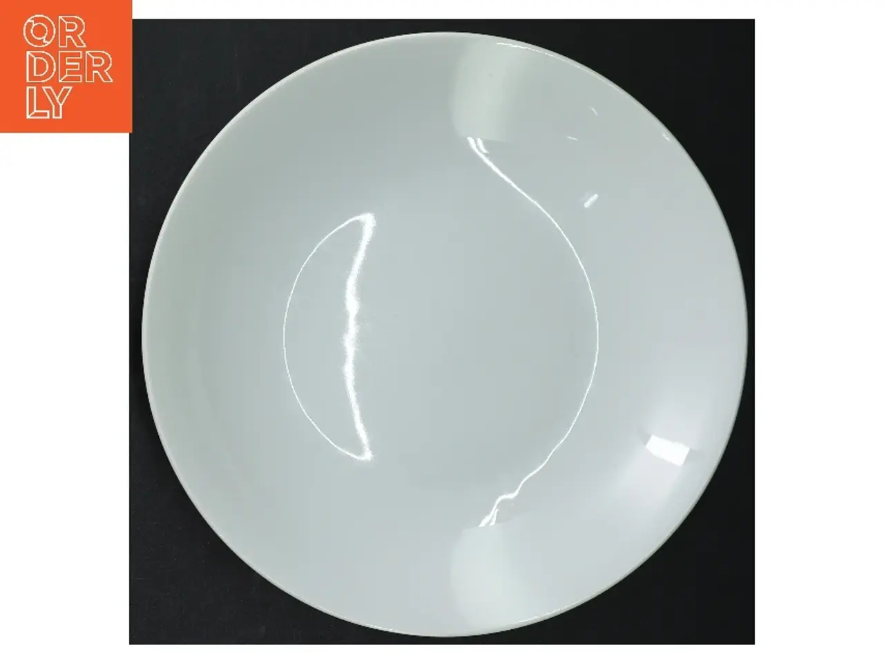 Billede 4 - Hvide porcelænstallerkener (str. Ø. 22 cm)