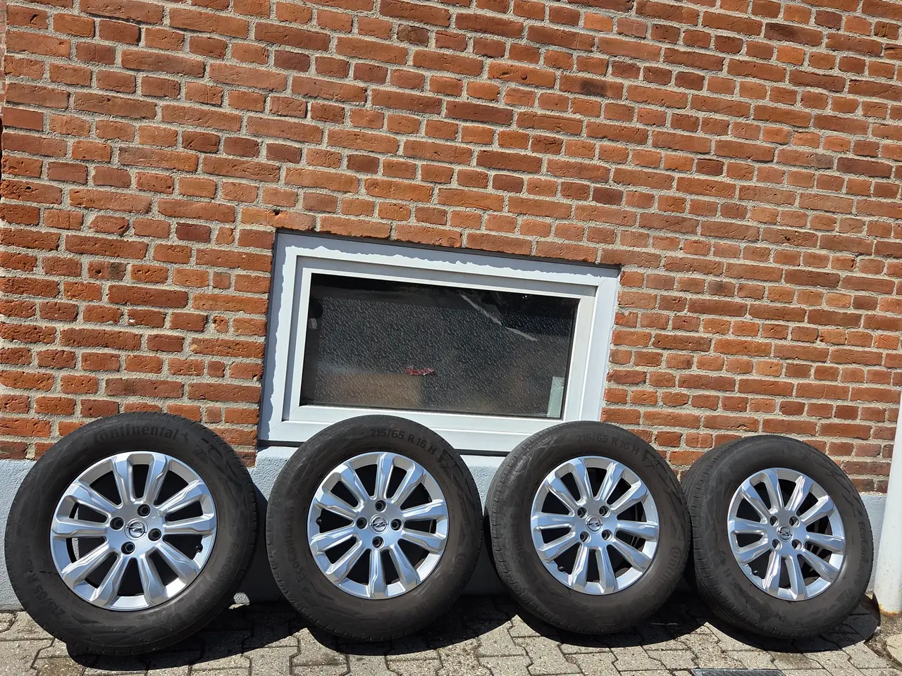 Billede 1 - Sælger et sæt originale Opel 16" alufælge fremstår