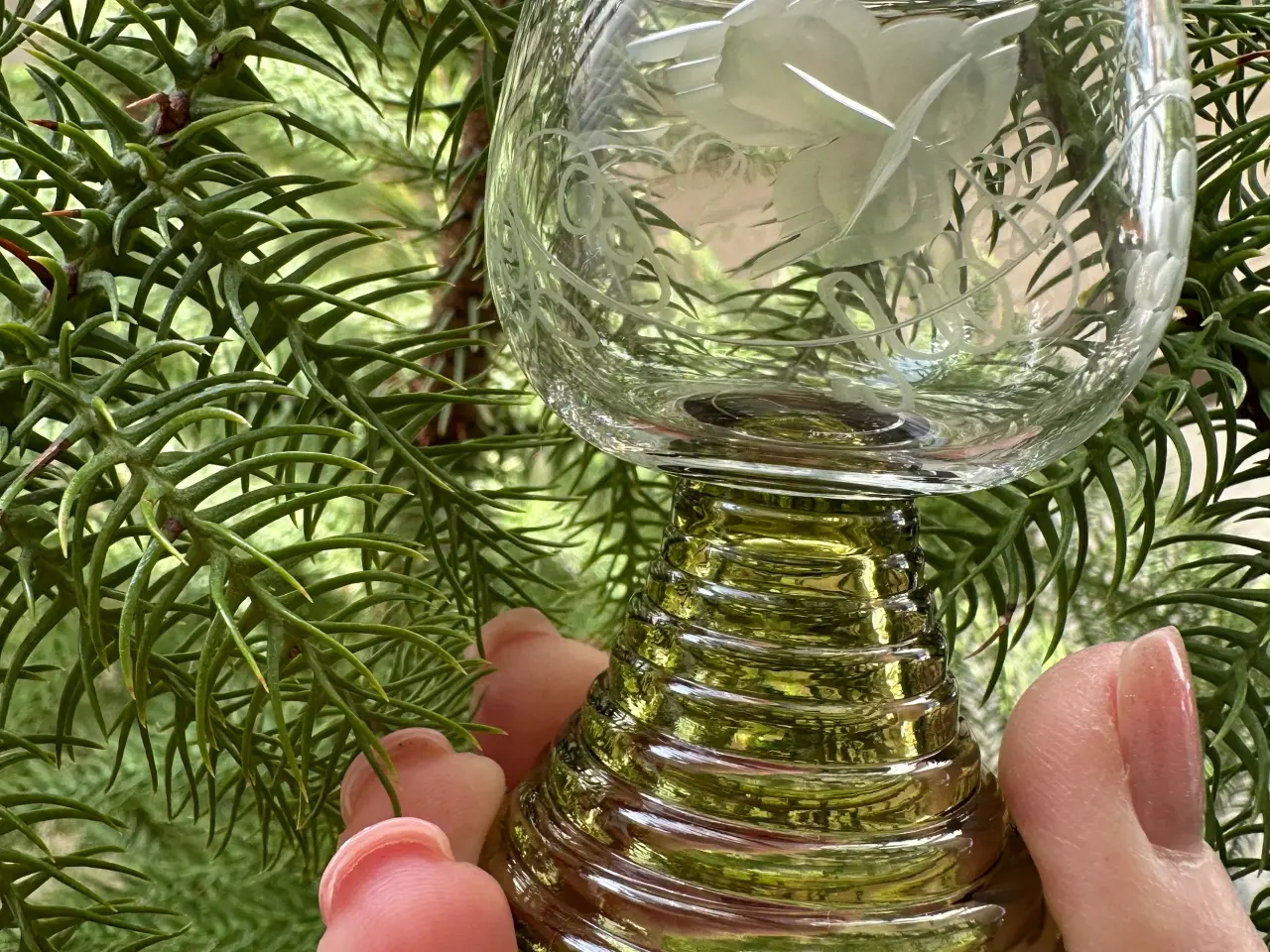 Billede 7 - Vintage Rømer franske snaps/ likørglas i fin stand