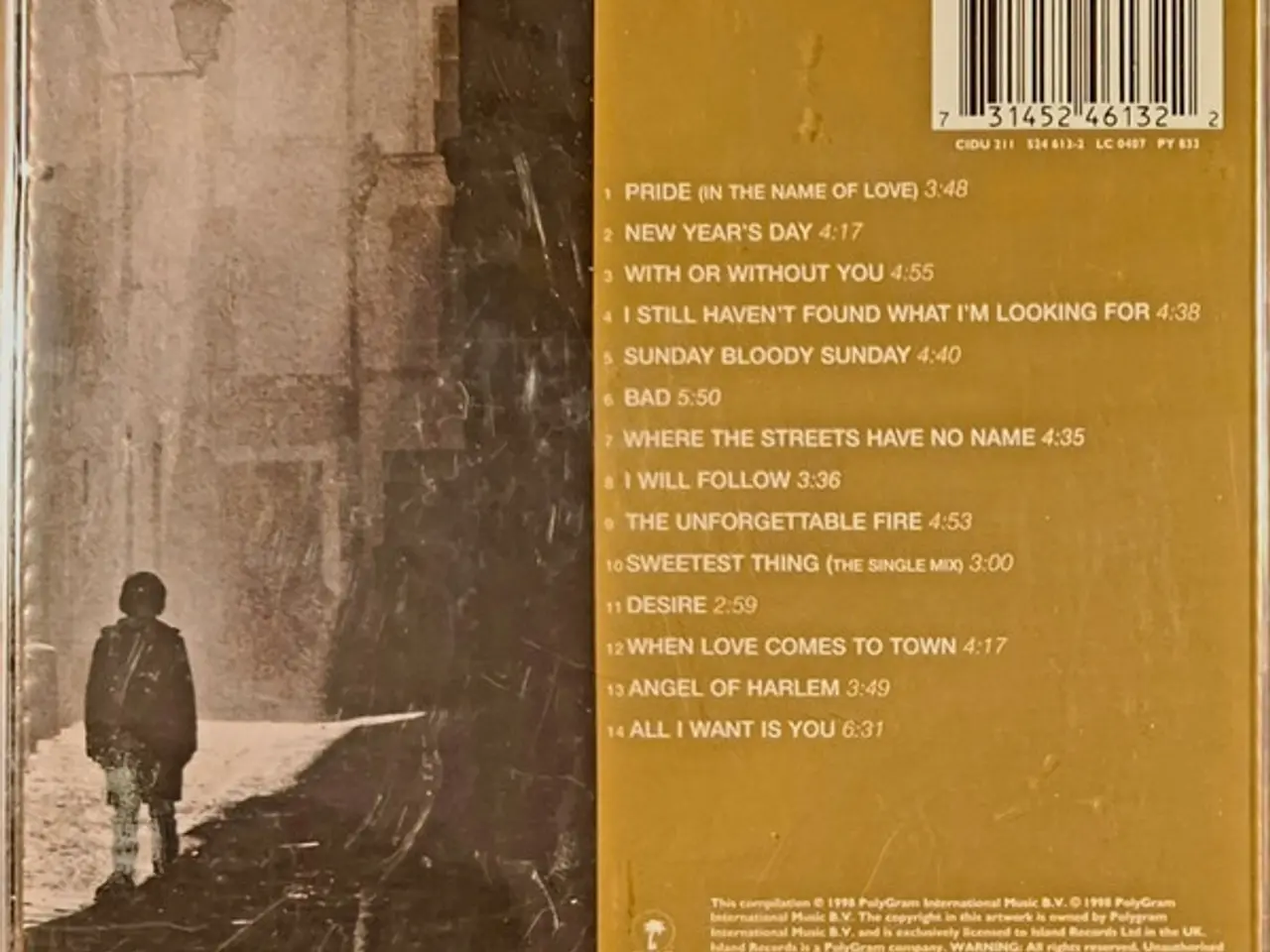 Billede 3 - U2 – The Best Of 1980-1990 – CD