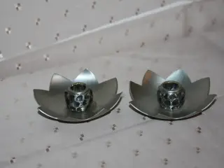 Tin Perletinn  made in Norway lysestager