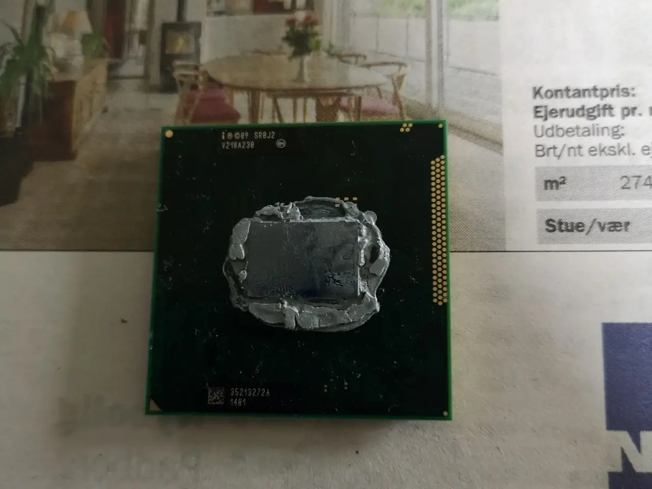 Billede 1 - Pentium B970 2,30ghz model SR0J2