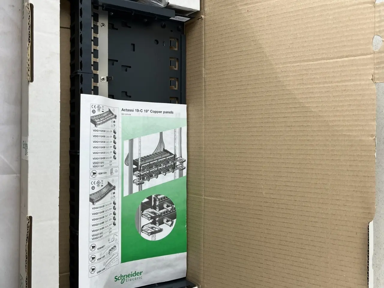 Billede 3 - Schneider Electric Actassi 19-C Patch Panel 19" 1U