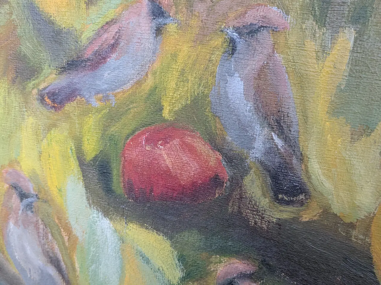 Billede 7 - Sarus Nielsen - silkehaler i æbletræ.træ.
