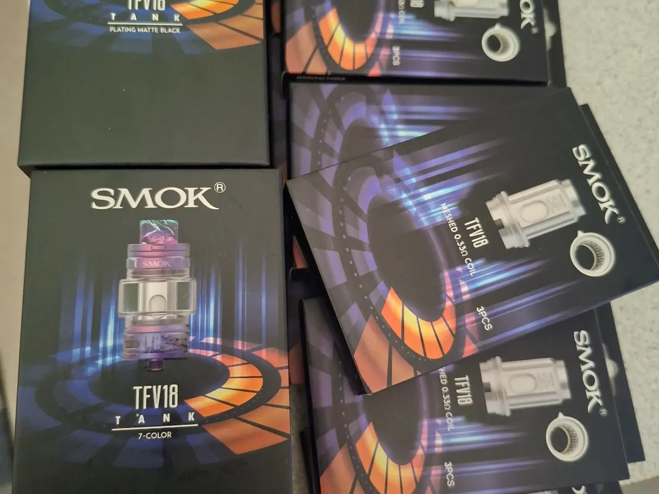 Billede 1 - E cigaret sæt tank