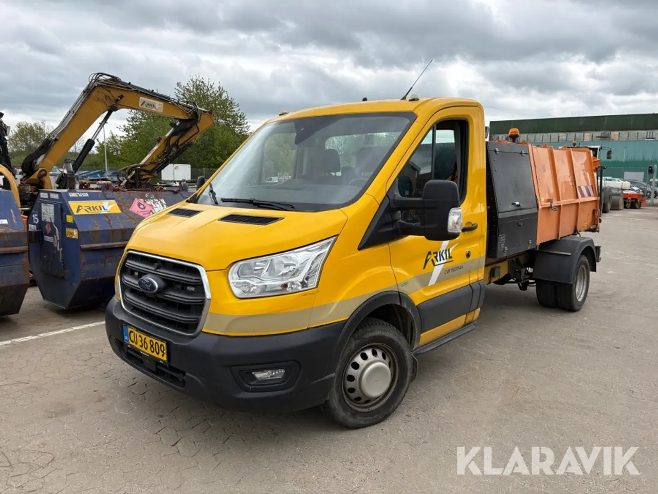 Billede 1 - Komprimatorbil Ford Transit 2.0 TDCi RWD Chassis med komprimator