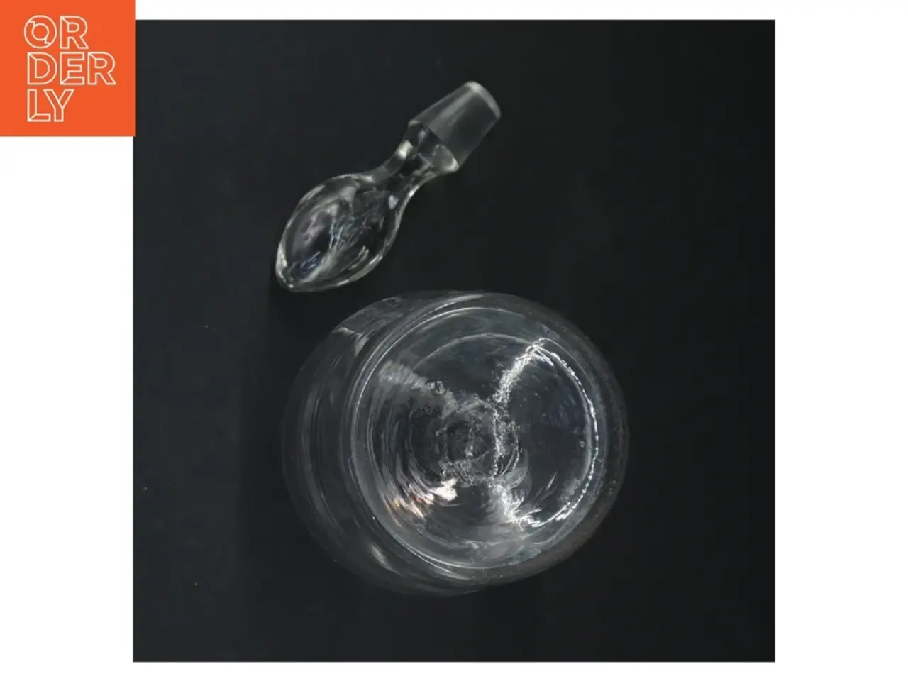 Billede 5 - Glasdekoration med prop (str. 26 x 9 cm)