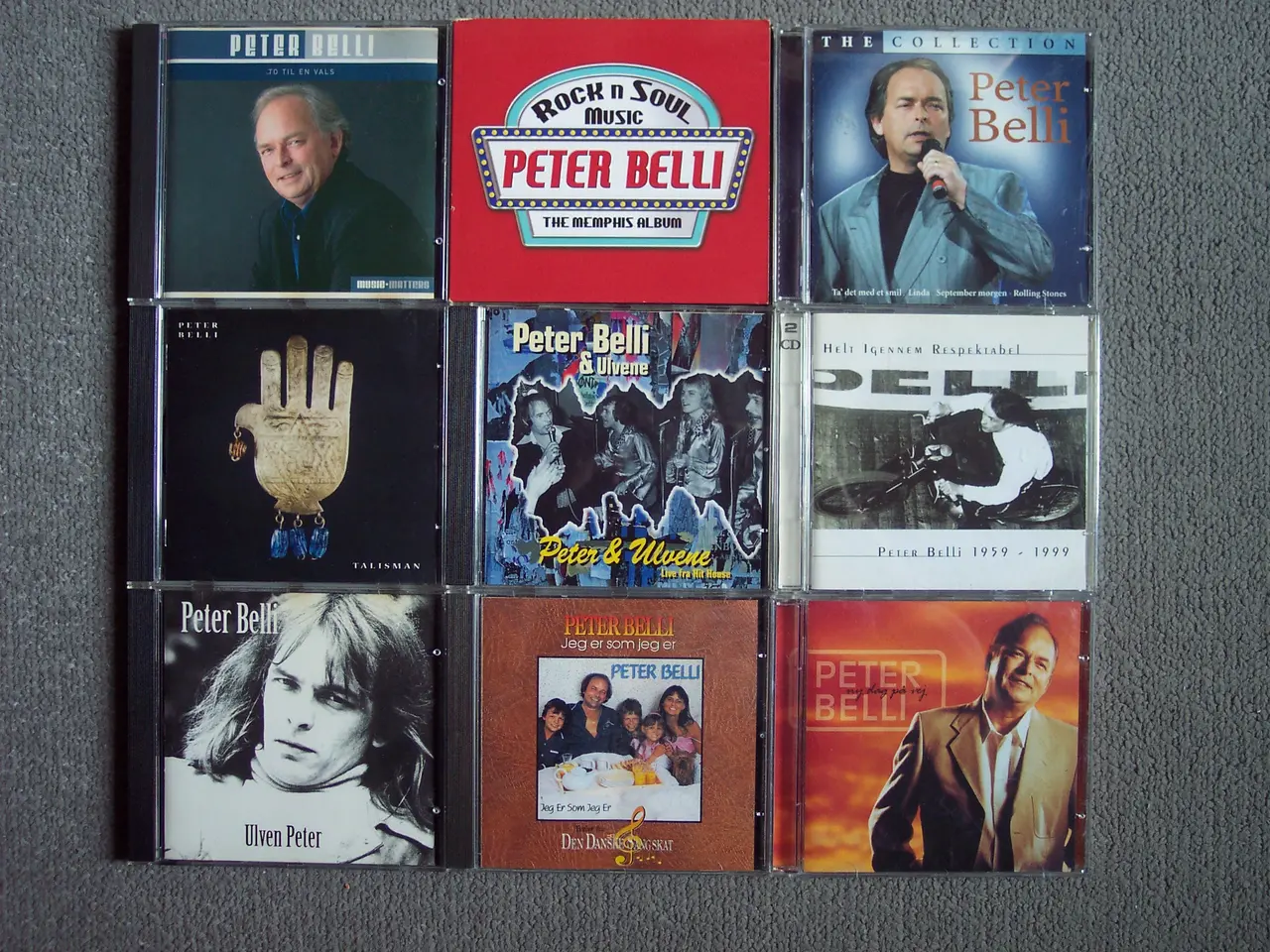 Billede 1 - .PETER BELLI CDer sælges stykvis