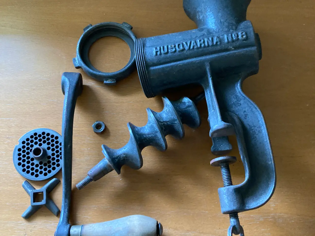 Billede 1 - Husquarna kødhakker. Manuel