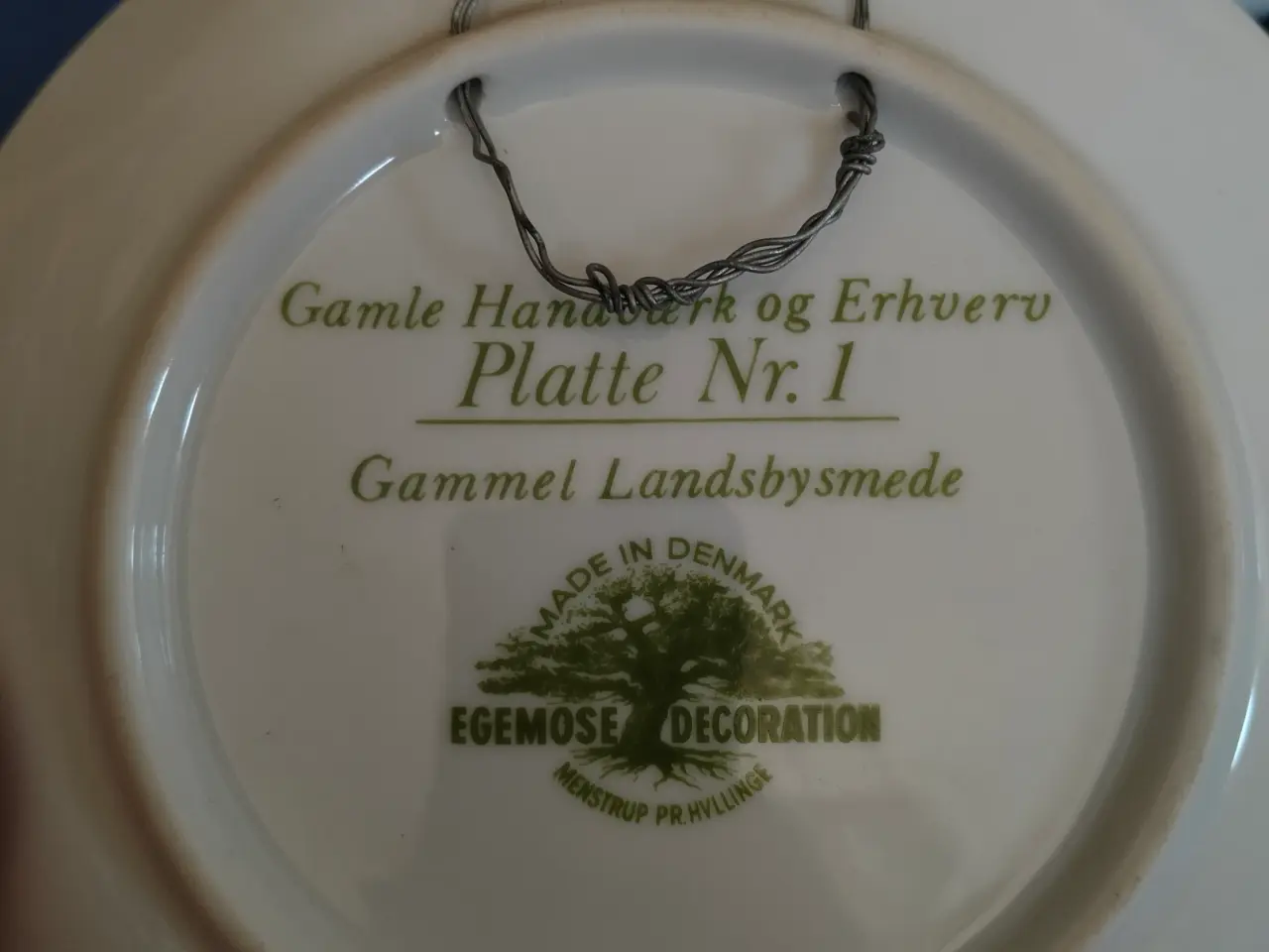 Billede 2 - 🧰 Fars Dags platter – Egemose Decoration, 12 stk 