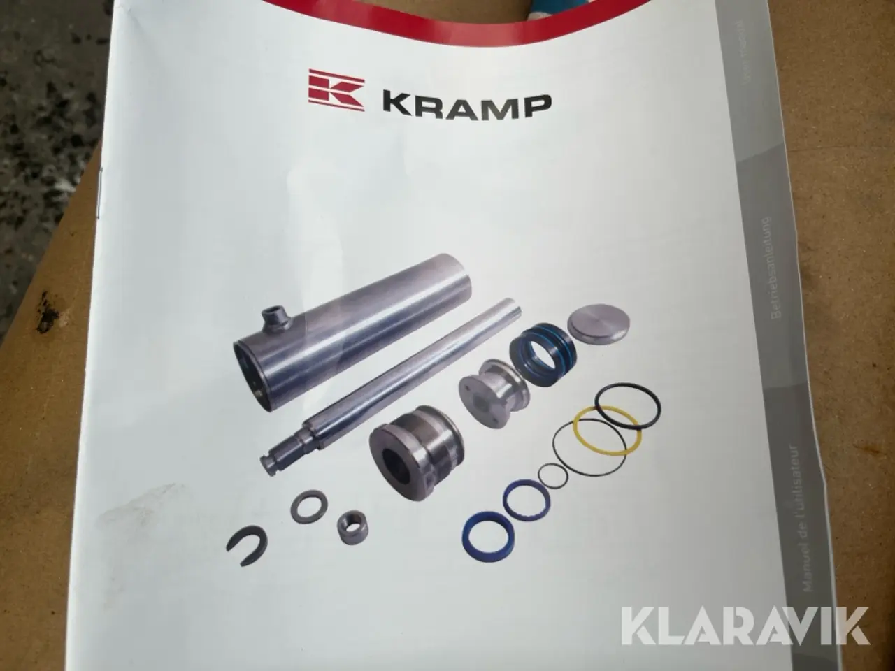 Billede 2 - Hydraulik stempler Kramp C25 Cronus II 4 styk