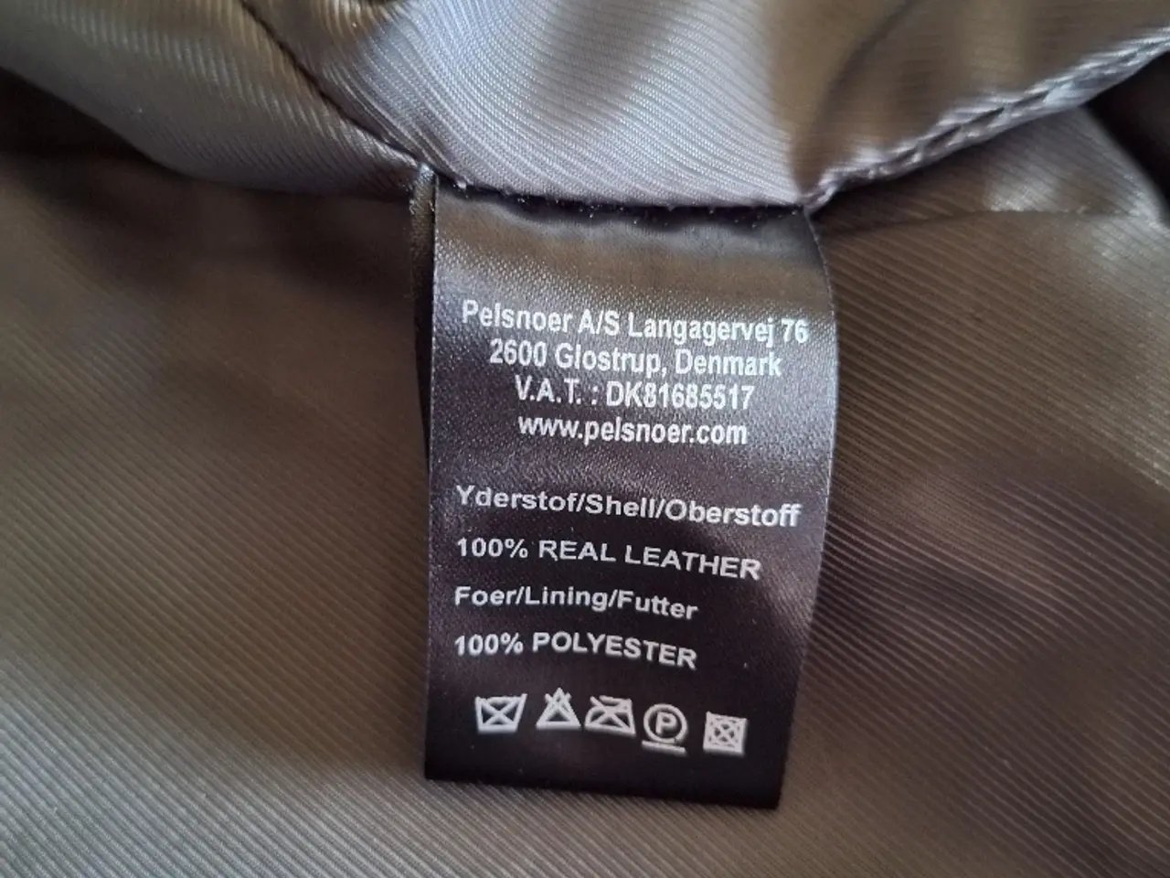 Billede 3 - CKN Danish real leather jakke grå størrelse L