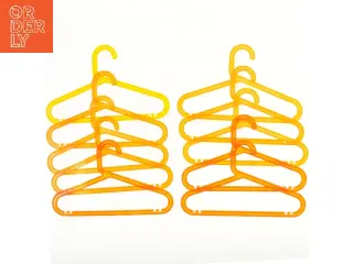 Bøjler i plast, 10 stk (str. 10 stk 33,5 cm)