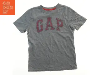 Grå T-shirt med logo fra Gap (str. 110)