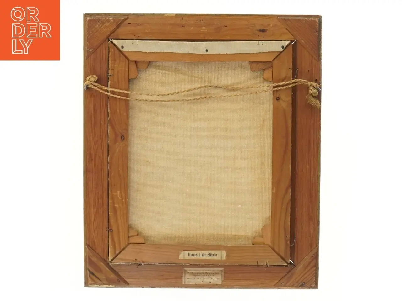 Billede 2 - Maleri med landskab (str. 45,5x39 cm)