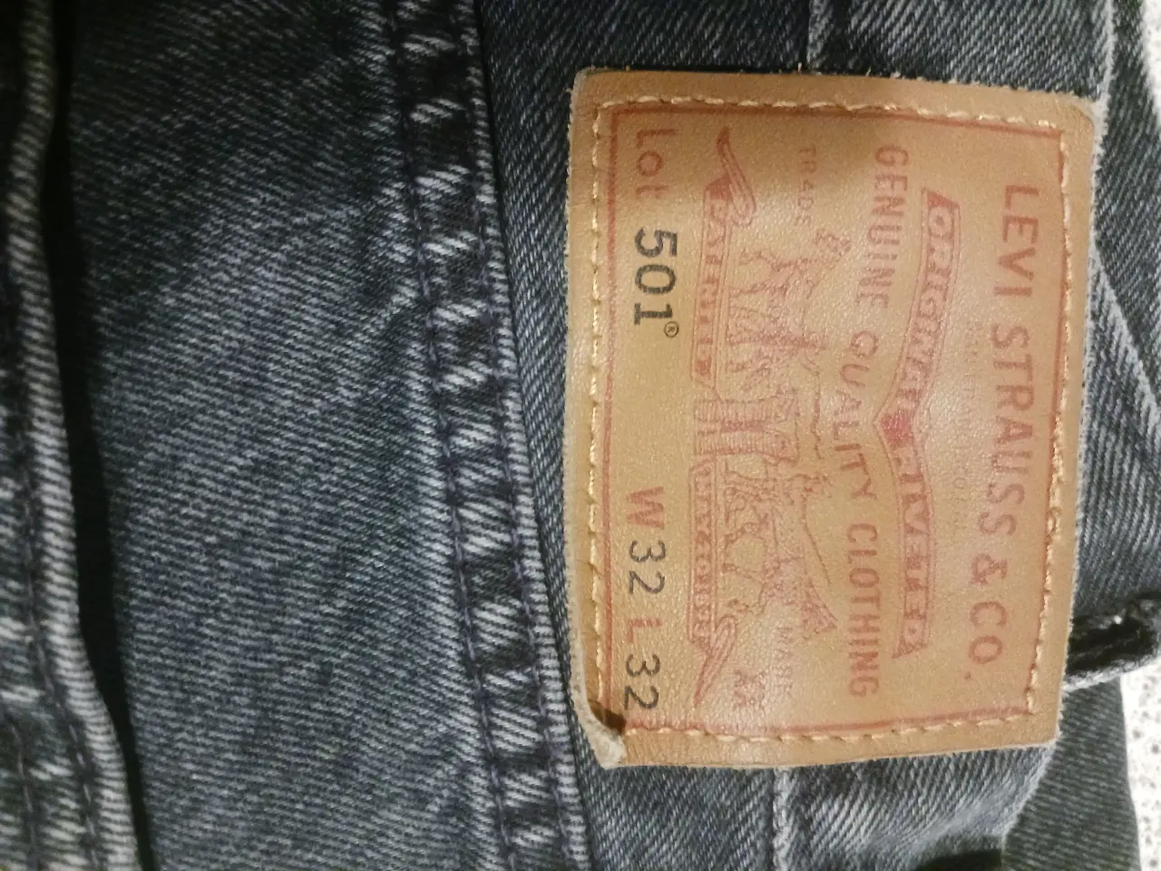 Billede 1 - Levis 501 str 32/32