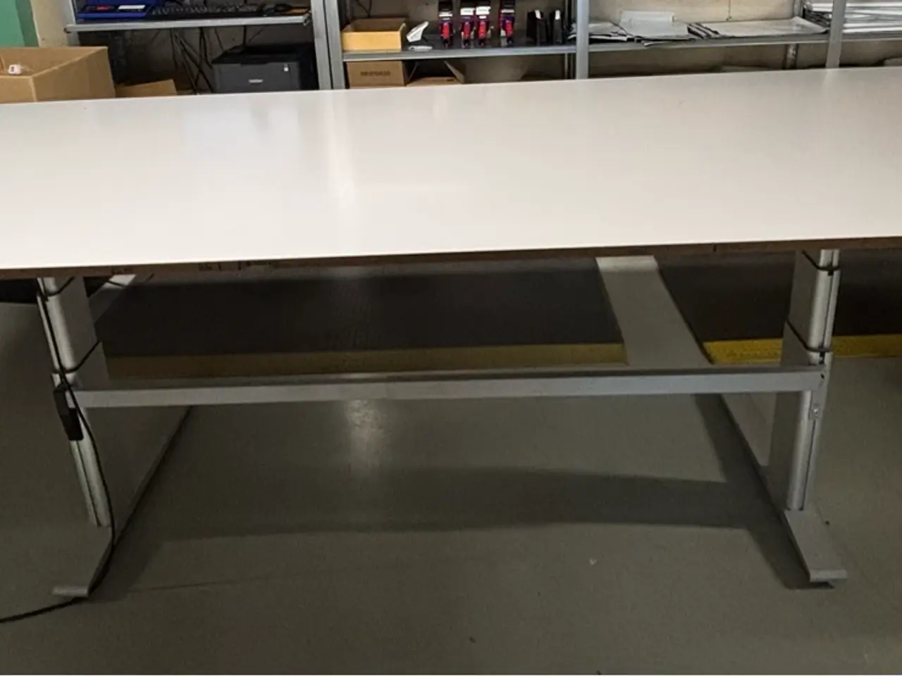 Billede 1 - Stort hæve-/sænke pakkebord – 300 x 110 cm