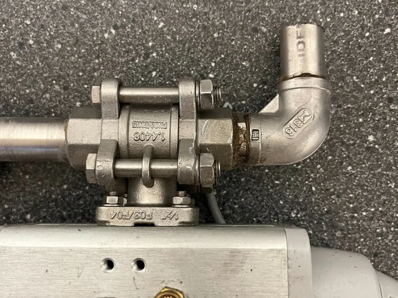 Billede 11 - Festo Pneumatic Actuated Ball ventil Assemblies 2x