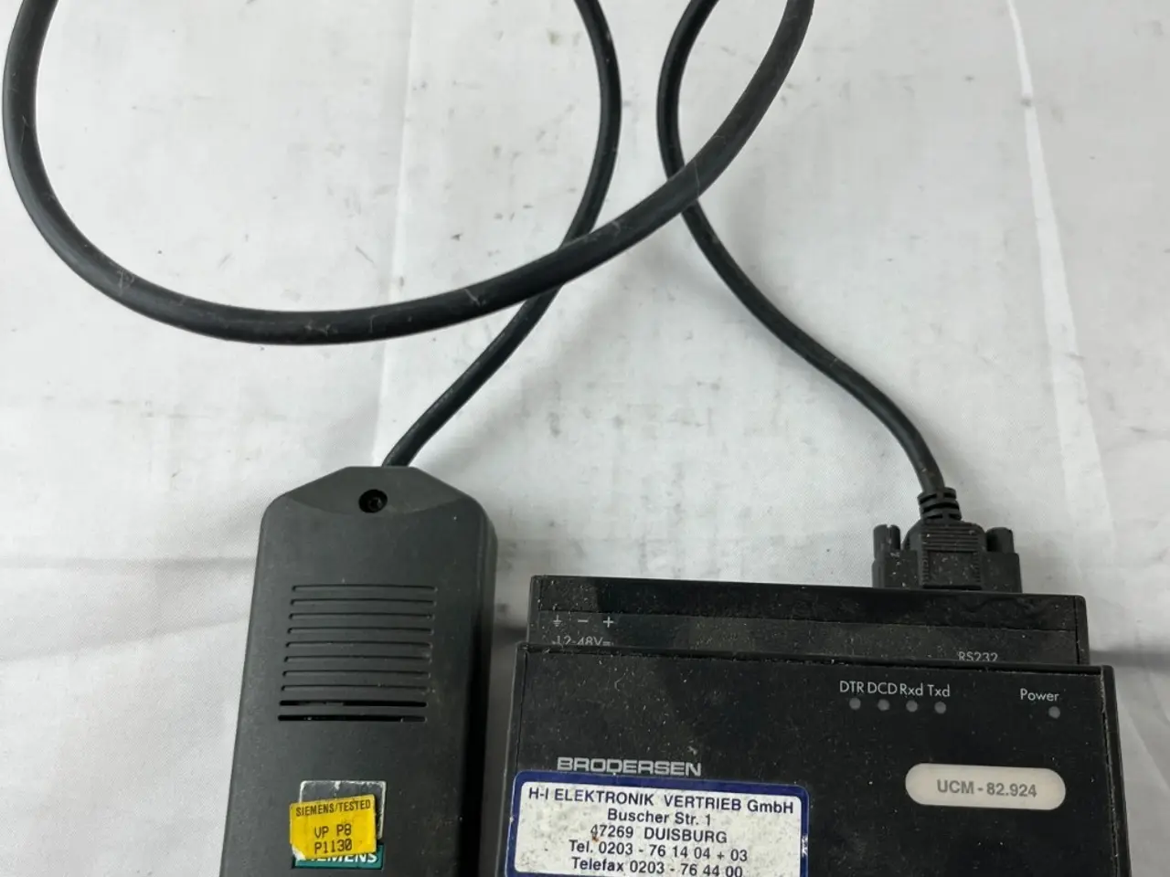 Billede 1 - Brodersen UCM-82.924 PSTN Modem 12-48VDC RS232 med