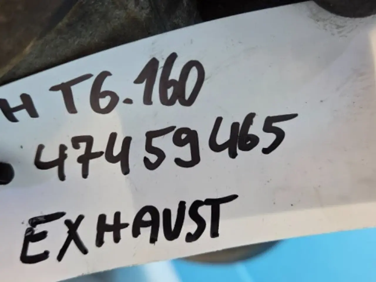 Billede 14 - New Holland T6.160 Udstødningsrør 47459465